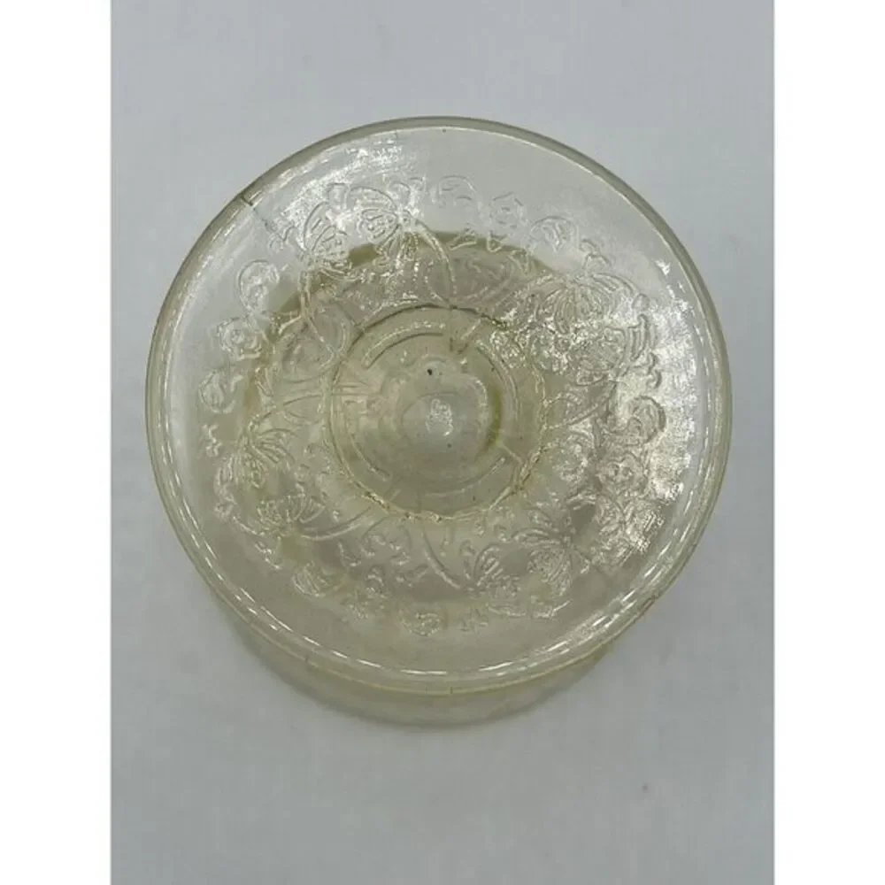 Hazel Atlas Florentine Yellow Poppy Footed‎ Tumbler